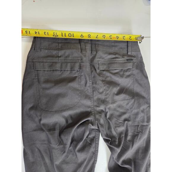 Prana Gray Convertible Cargo Pants Size 6 Hiking Utility - Picture 5 of 6